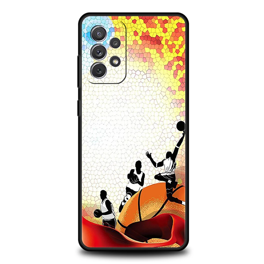 Basketball Basket Sports Soft Shell Phone Case