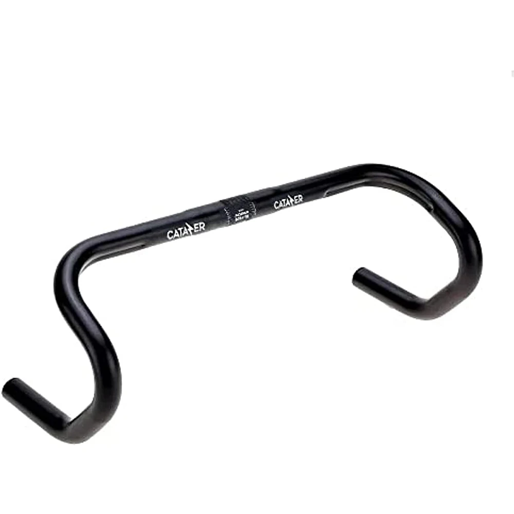 CATAZER Aero Road Bicycle Handlebars Aluminum Alloy 25.4mmx420mm Bike Drop Bent Durable Handlebar for Road Bike cruiser BMX