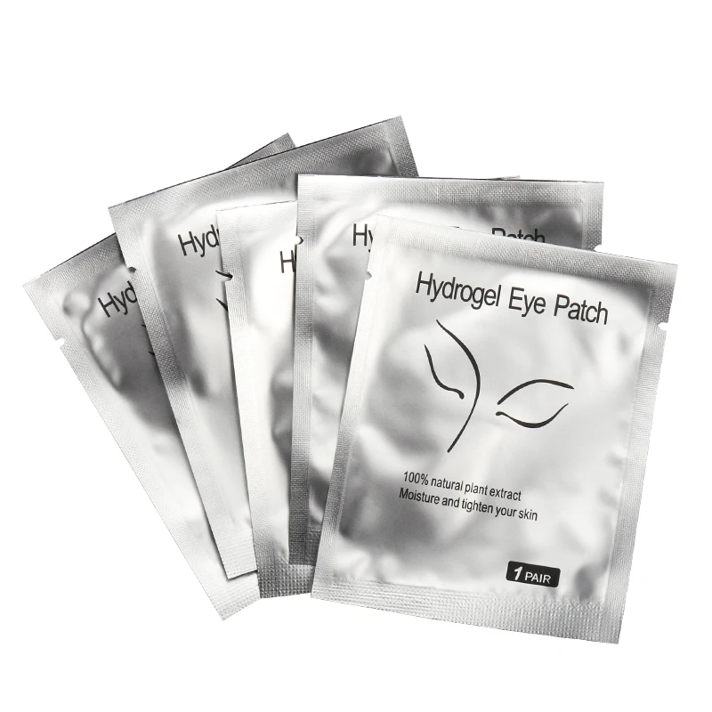Eyelash Patches 20 Pairs Under Eye Pad Isolation Remove Hydrogel Patch Sticker Gasket Eyelash Extension Makeup Tools