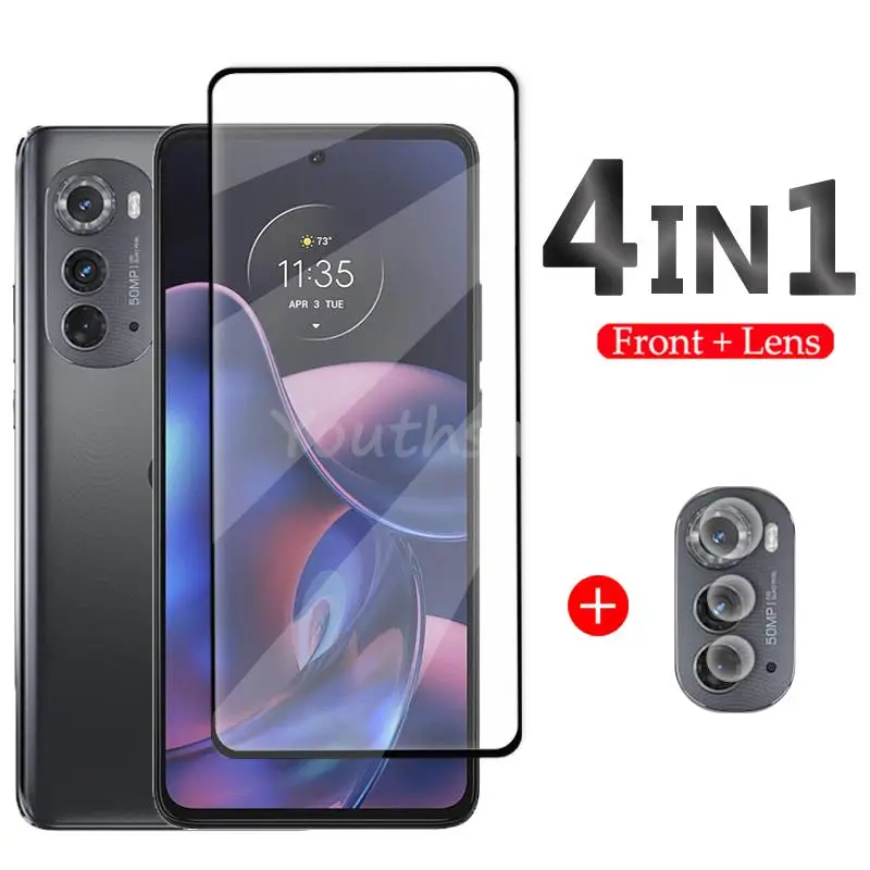 

For Motorola Moto Edge Glass For Moto Edge 2022 2021 Tempered Glass Screen Camera Lens Protector Film For Motorola Edge Glass