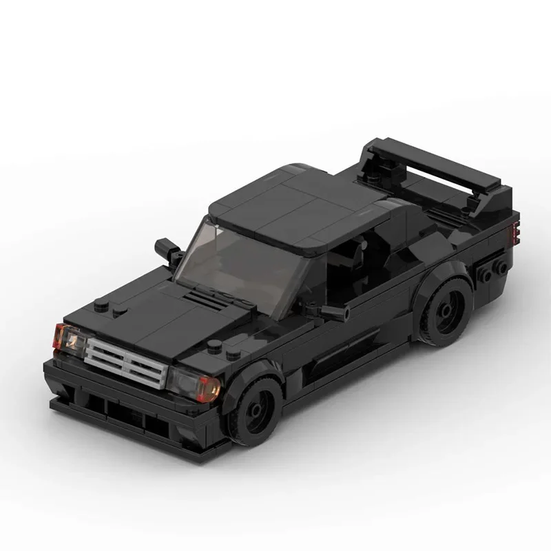 Машинки-чемпионы MOC Mercedesed-Benzed 190E EVO II, скоростная техника, строительные блоки, набор кирпичей для детей, мальчиков, взрослых, игрушки, подарки