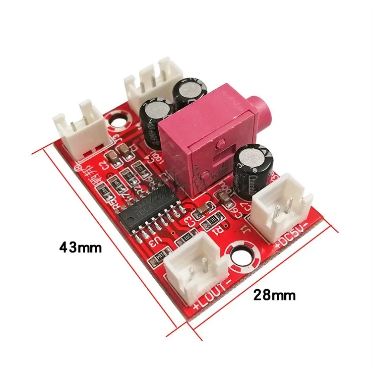 LM4863 5V Mini Amplifier Board 2x3W Binaural HiFi Amp Module DIY