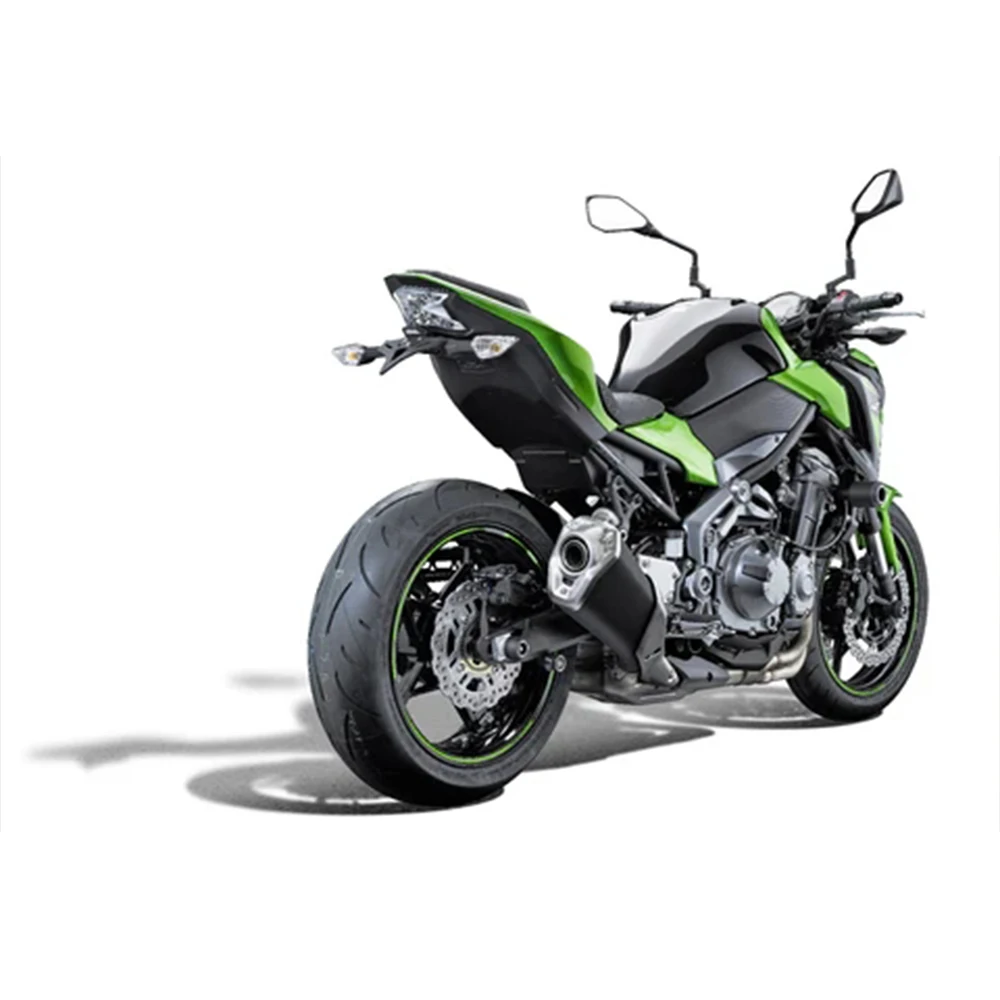 Kawasaki Z900 Z900SE / ZH2 2017-2024 오토바이 후면 짧은 테일 스톡 라이센스 플레이트 홀더 Tailstock 프레임 브래킷 키트