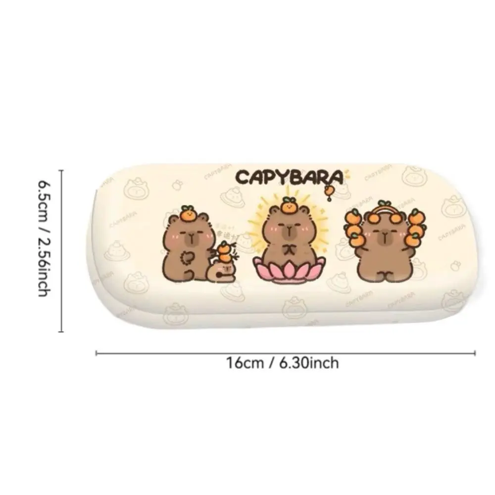 PU Leather Sunglasses Storage Box Automatic Closing