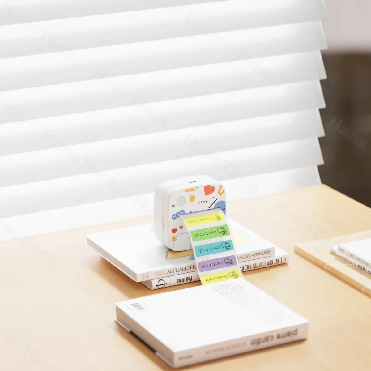 Gifts Pocket Portable Thermal Printer Wireless Inkless Label Photo 57mm Printing Graffiti Style Etiquetadora Impresora Termica