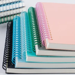 Vintage Spiral Notebook, 160 - Page Memo Journal with Spiral Design for Students and Professionals (Random 1 pc)