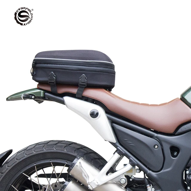 라이더를 위한 이상적인 보관 솔루션: SFK 블랙 오토바이 테일 패키지