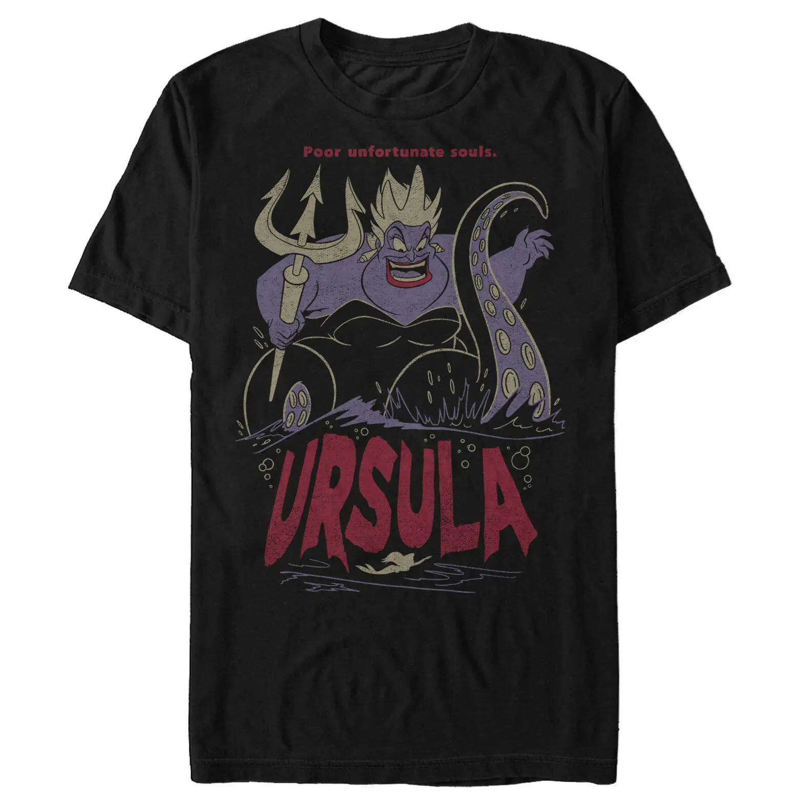 

The Little Mermaid Ursula Sea Witch Mens Graphic T Shirt