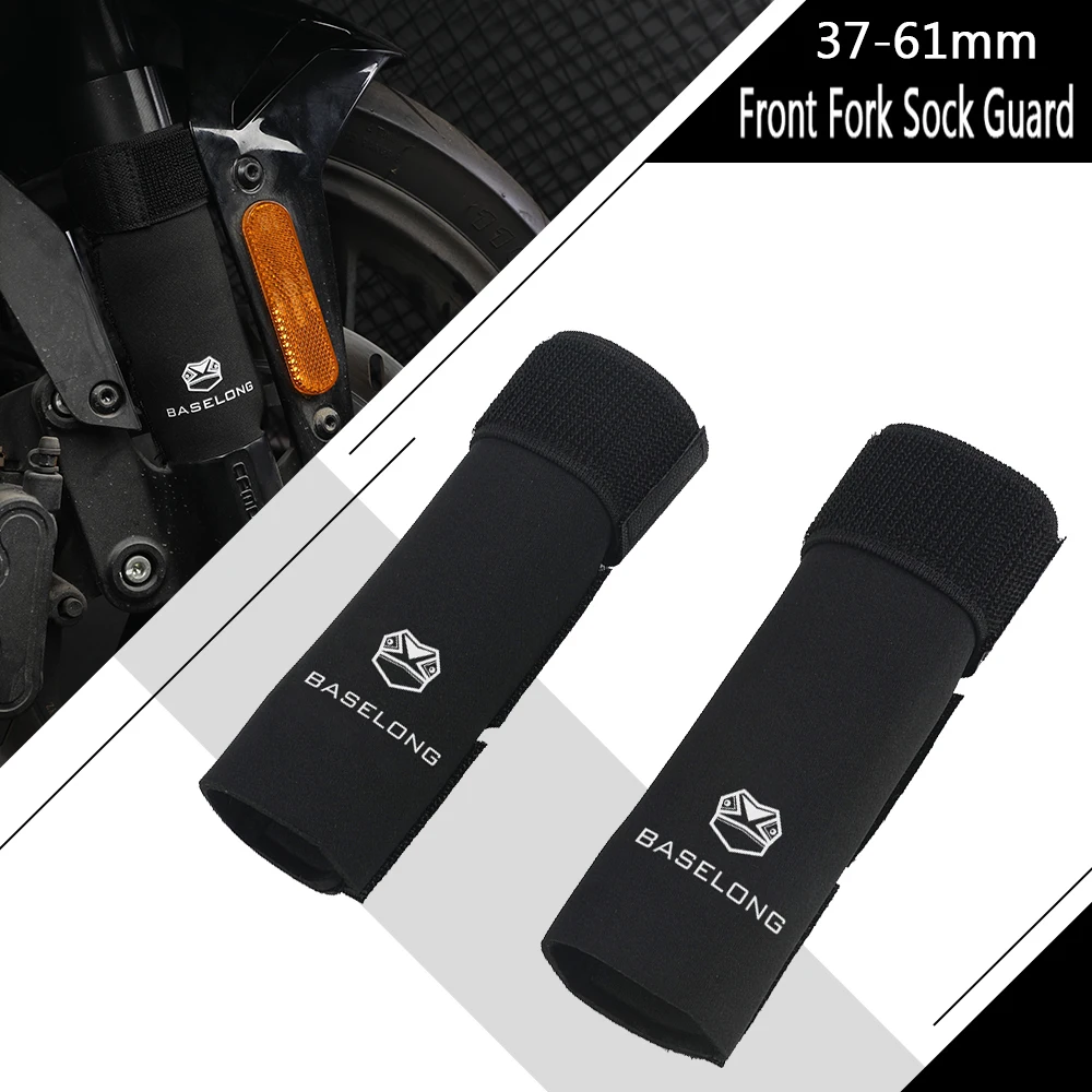 

Motorcycle 37-61mm Front Fork Sock Guard Protector Cover For Suzuki RMZ RMZ RMX DRZ 250 400 450 for Kawasaki KX KXF125 250 450