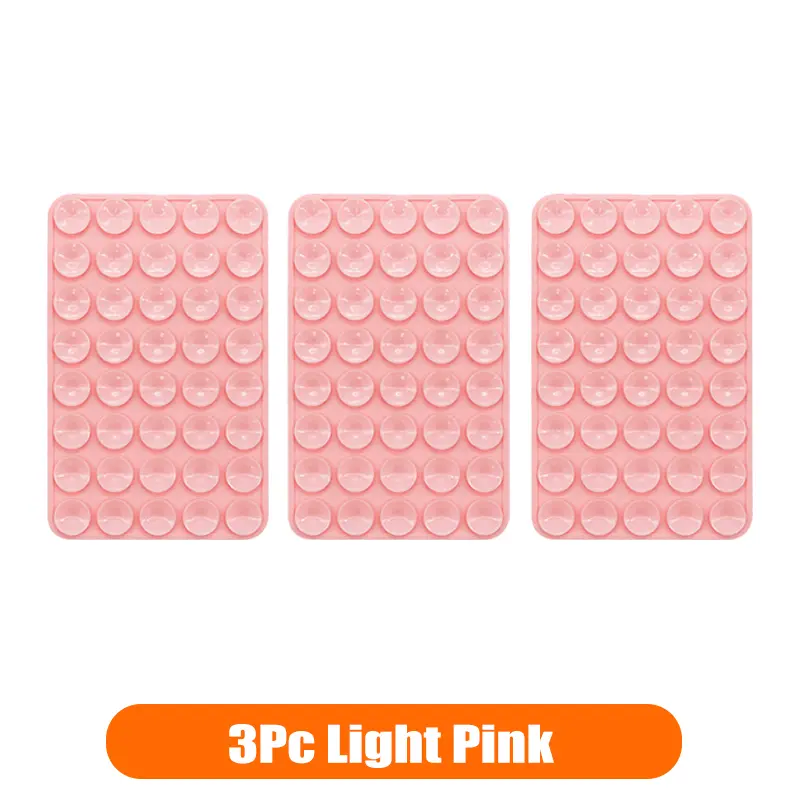 1-3pcs Double Sided Silicone Suction Cup Phone Case Detachable Stand Anti-Slip Mobile Phone Fixed Pad For Hands-Free Selfies - Image 18