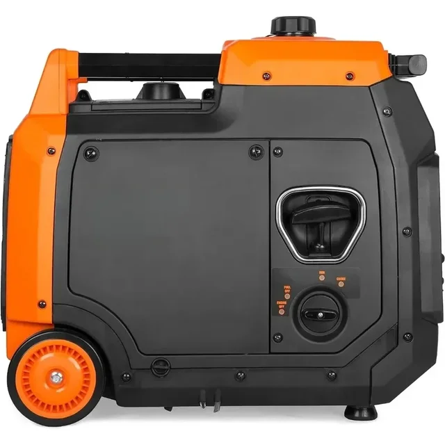 4800-Watt Portable Inverter Generator Produces Clean Power Prevent Damage Sensitive Electronics Ultra-efficient 1.9-gallon Tank 6