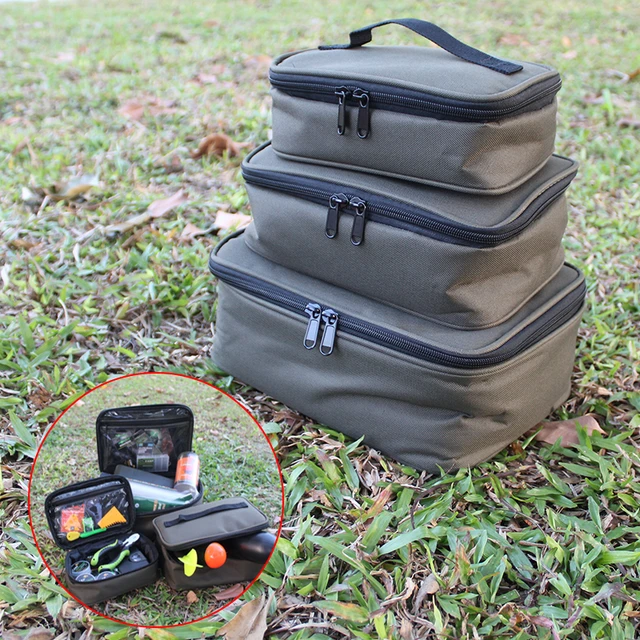 1pcs Carp Fishing Bags Easy To Carry Durable Zip Closure Storage