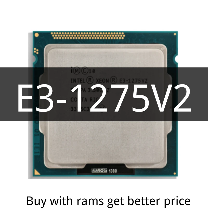 latest processor in laptop Xeon E3-1275V2 E3 1275 V2 3.5 GHz Quad-Core CPU Processor 8M 77W LGA 1155 cpu chip