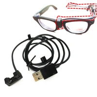 USB Charging Cable 0.9m support Direct Charge Without Case & Continuous Power for Ray-Ban Meta Smart Glasses Rayban AR 1