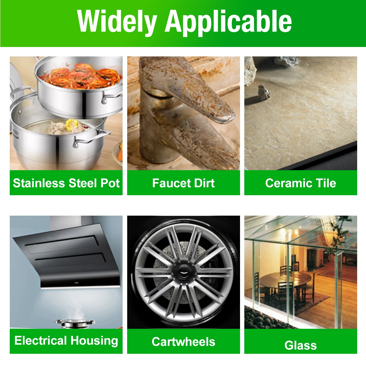 1/2/3 Packs All Purpose Cleaner, Multi-Surface Cleaning Paste for Kitchens, Bathrooms,Stainless Steel Cleaning Paste