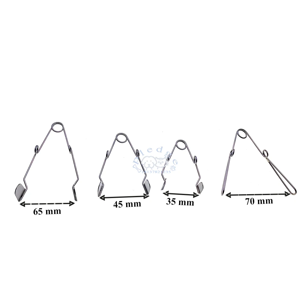 SS Lightweight Dental Design Rodent Wire Mouth Gag With Strong Spring Action Short Reach cheek dilators Oral Cavity Dental Tool