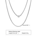 2mm silver