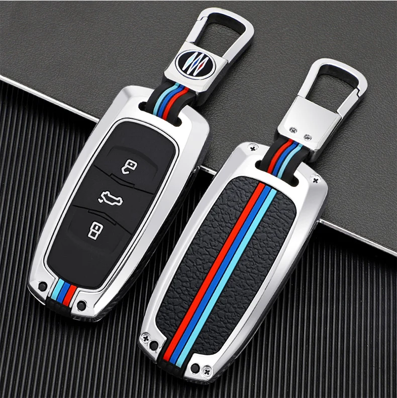 Car Remote Key Case Covers For Geely Atlas Boyue Nl3 Ex7 Emgrand X7 Emgrarandx7 Suv Gt Gc9 Protected Shell Fob Alloy - - Racext™️ - - Racext 37