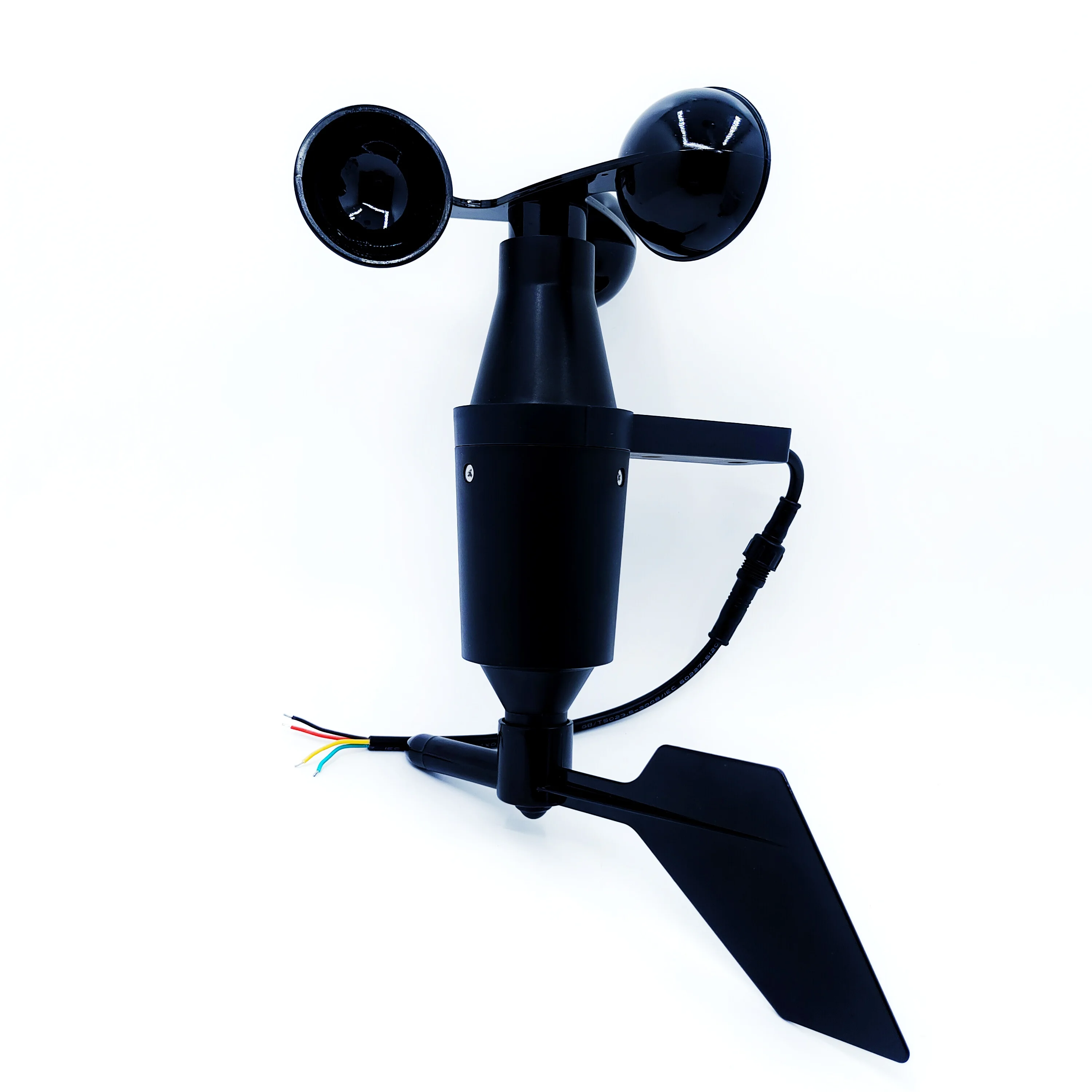 

High Performance Three Wind Cup Structure Speed And Direction 2 In 1 Anemometer