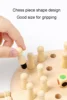 Children's Wooden Multifunctional Memory Chess Exercise Children's Color Memory Cognitive Table Games Chess Educational Toys 4