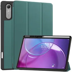 Elegant Ultra - Thin PU Leather Tablet Case - 13 - Inch for Tab Pro Gen2 2026 (Dark Green)