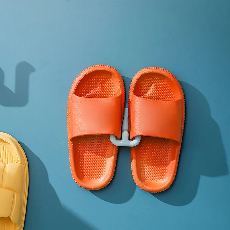 1/2/3pcs Slippers Shoe Drying Rack No Punching Bathroom Slipper Hook