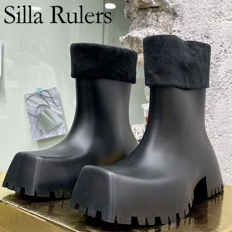 pointed toe rain boots