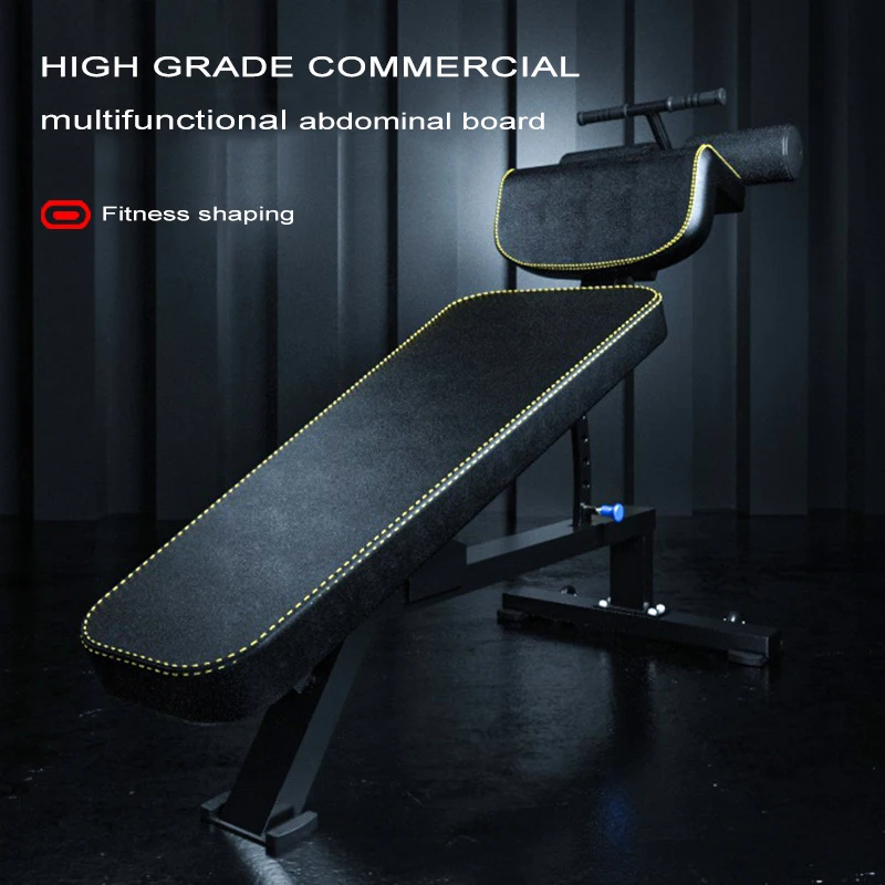 High end commercial quality supine board, home multifunctional sit up fitness chair, lean abdominal sit up training chair