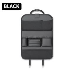 Multi - Function Car Seat Organizer with Foldable Tray and Tablet Holder (Black 1pc)