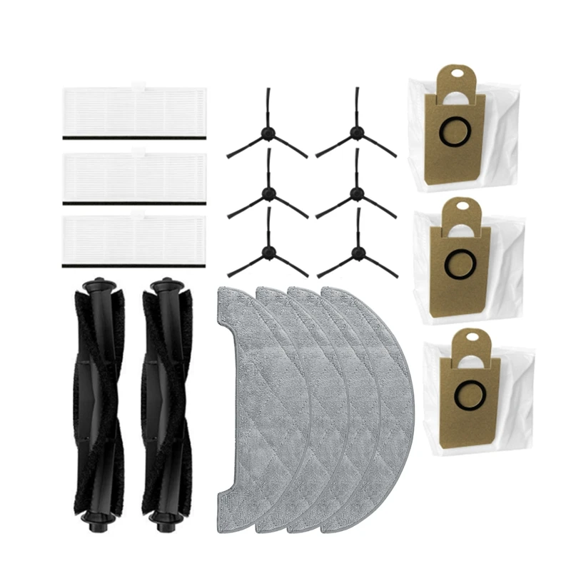 

Robot Vacuum Cleaner Main Side Brush Filter Mop Cloth Dust Bag Spare Parts For Xiaomi Viomi VXVC11 VXVC12