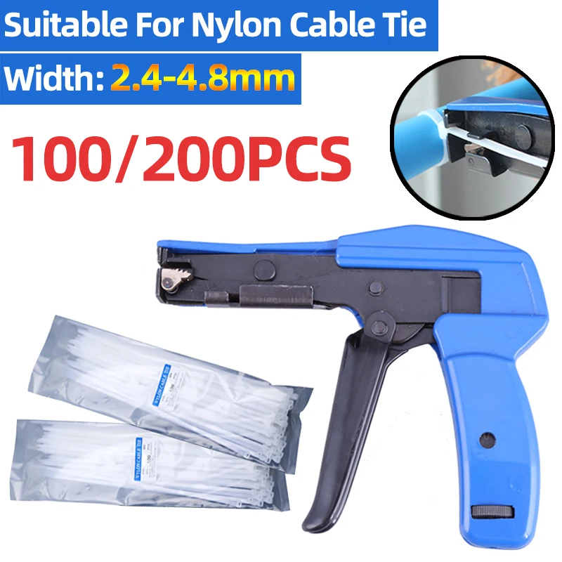 Nylon Zip Tie Pliers HS600A Fastening Cutting Tool for Nylon Cable Tie