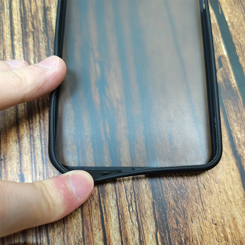 Matte Translucent Silicone Bumper Hard Plastic Case Cover