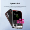 SERVO V10 Card Phone 2.01" Display 2G GSM Dual SIM Standby MP3/MP4 Magic Voice Speed Dial Torch Button Small Cellular Telephones 5