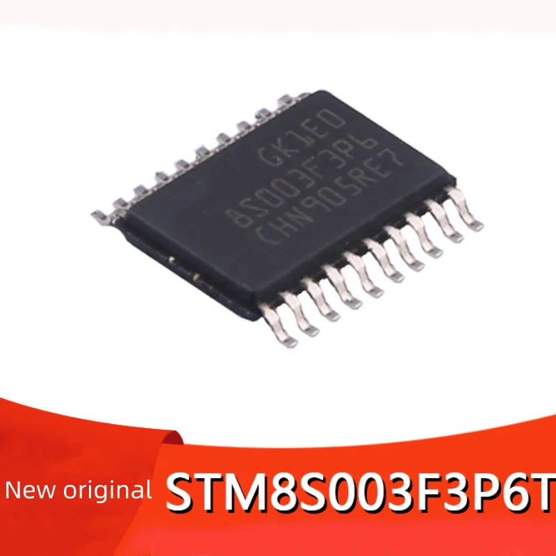 1PCS STM8S003F3P6TR STM8S003F3P 8S003F3P MCU 8BIT 8KB FLASH TSSOP-20 IC ...