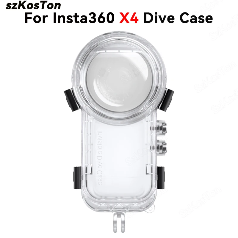 50m Tauch koffer für insta360 x4 wasserdichtes Gehäuse Unterwasser schutz unsichtbar 360 voll Tauch schale Kamera Zubehör