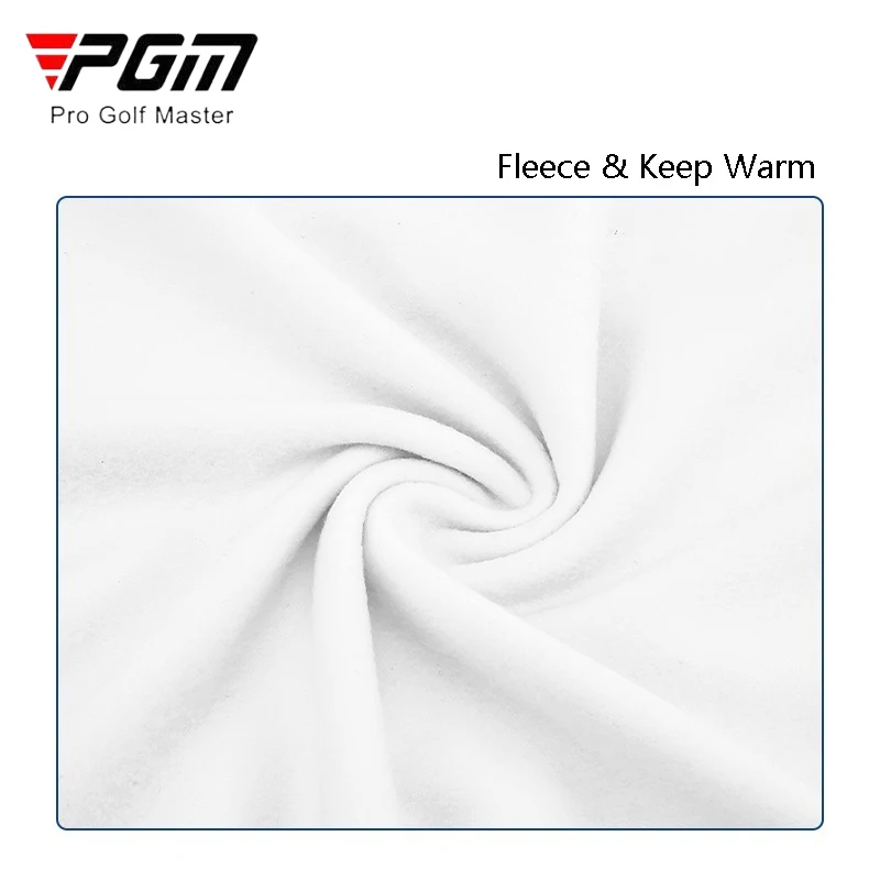 PGM Men Golf Shirt Male Keep Warm Fleece Long Sleeve Underwear Men Elastic Round Collar Bottoming Shirts Winter Golf Clothing