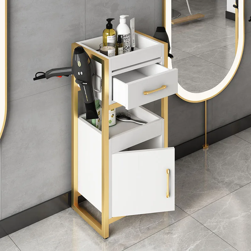 Rolling Medical Hair Salon Trolley Beauty Storage Tattoo Salon Trolley Barber Carrello Portategetti Salon Furniture Rr50St