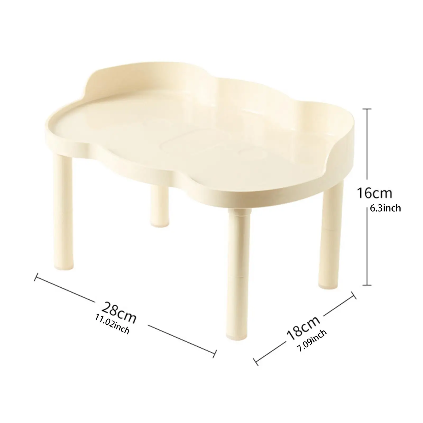 Hamster Play Platform Sturdy Waterproof Stable for Exercise Wheel Water Bottle Other Cage Accessories Food Bowl Small Pets