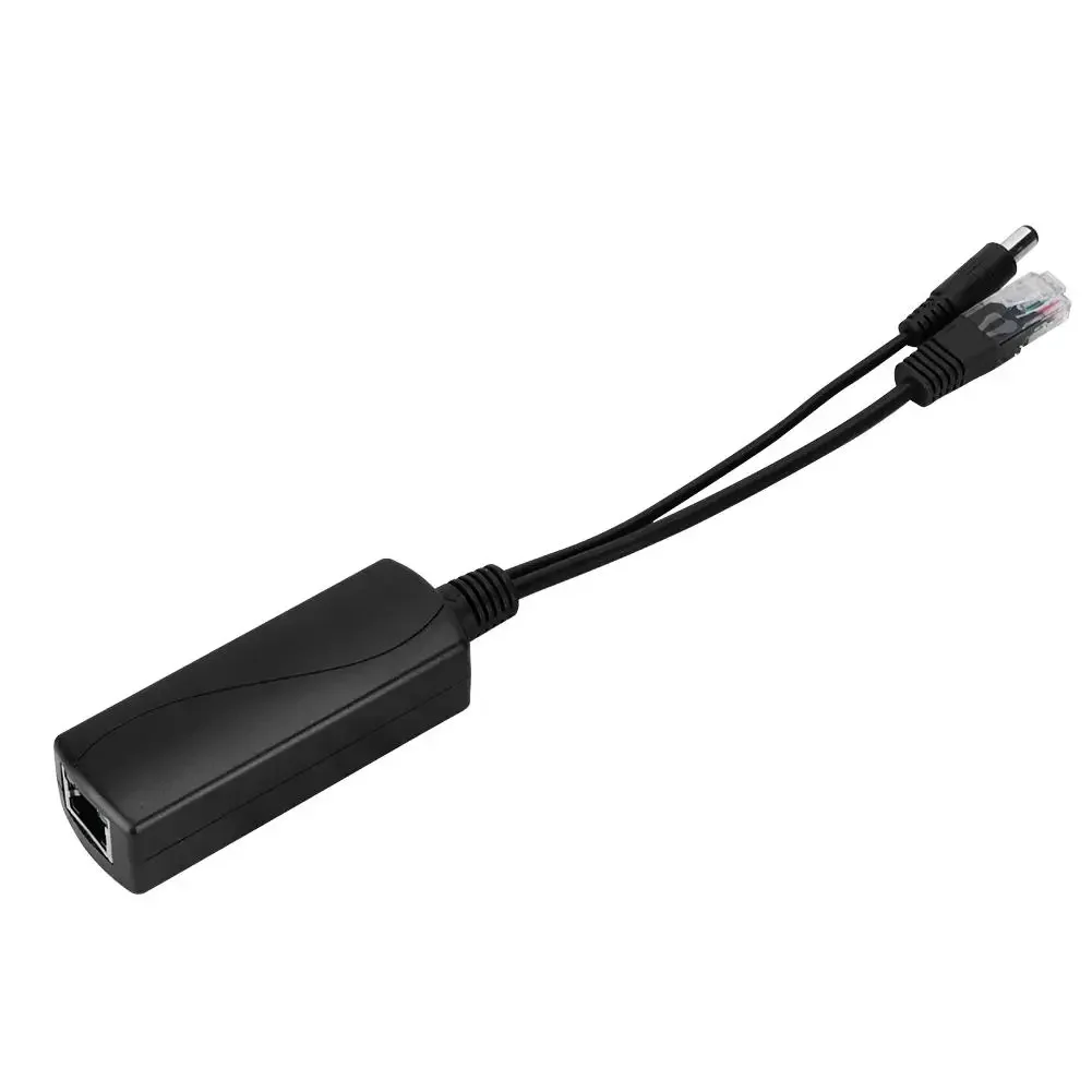 48V To 12V POE Connectors Adapter Cable Splitter Injector Power Supply for Huawei for Hikvision