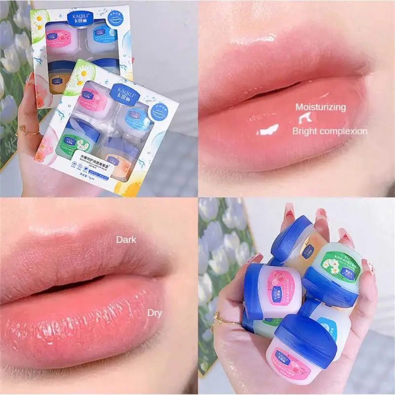 

Lip Balm Long-lasting Hydrating Moisturizing Antidry And Cracked Lip Mask Set Box Men's And Women's Fade Lip Lines Skin Care Set