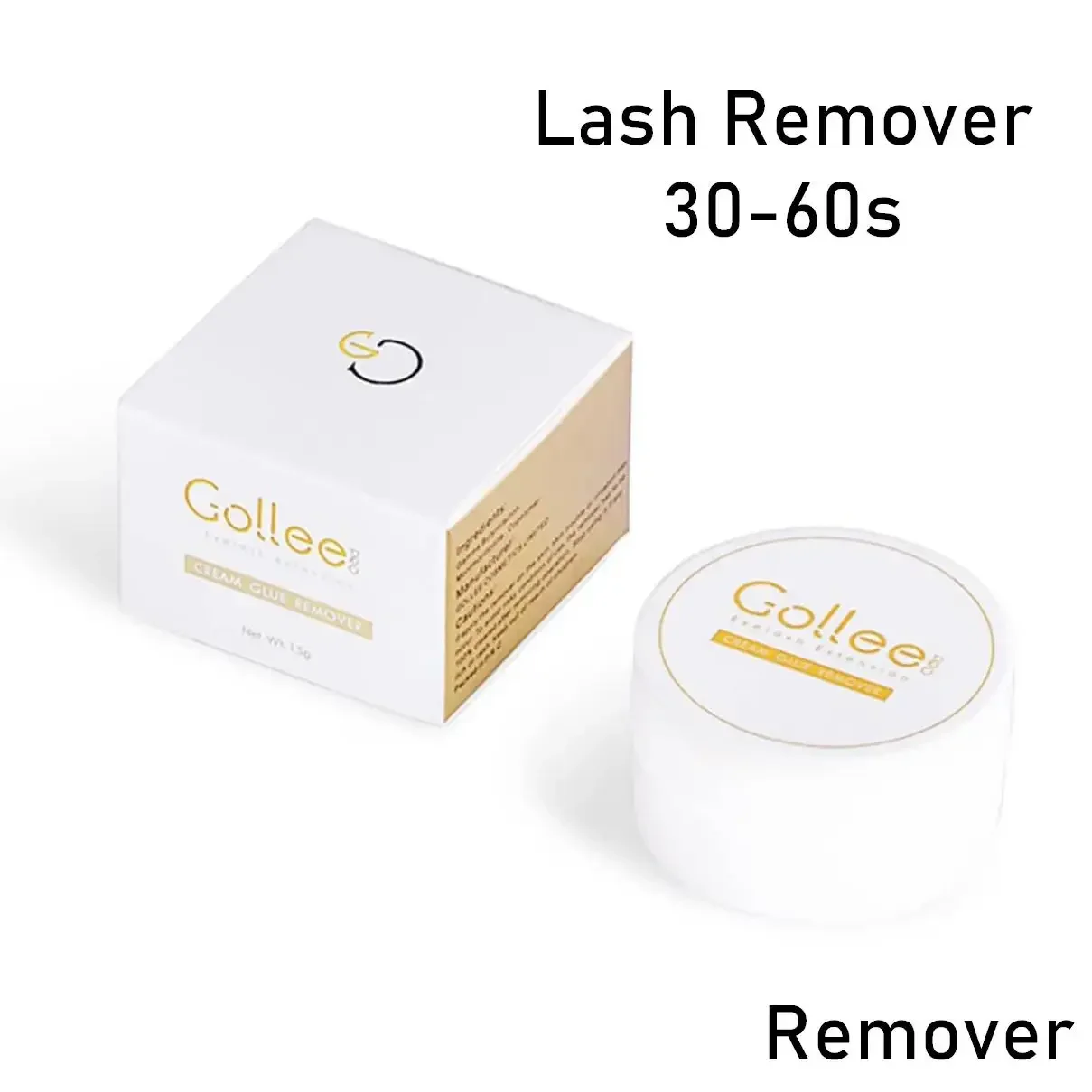 thumbnail image 1 of Pegamento para extensiones de pestañas Gollee de 5 ml, pegamento para extensiones de pestañas postizas de secado rápido de 0,5 segundos, pegamento para pestañas Gollee Super Bonder, 1 of 5