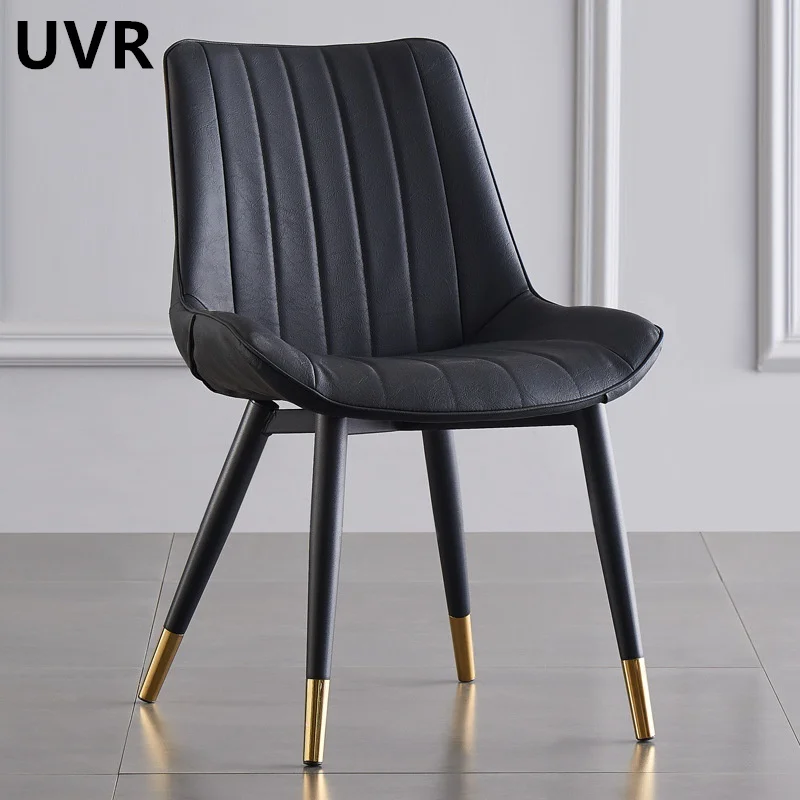 UVR Restaurant Chairs for Home Use Kitchen Backrest Chair Bedroom Makeup Stool Sedentary Comfort Does Not Collapse Dining Chair