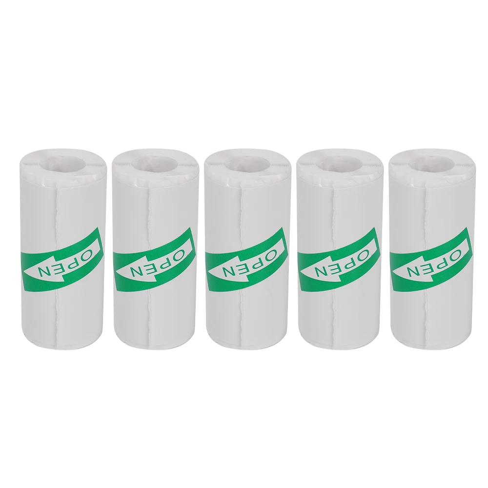5 Rolls Of 57*25mm Printer Paper Can Print Self-Adhesive Thermal Paper Rolls To Print Photos printer sticker paper thermal paper roll thermal paper printing paper photo paper thermal printer paper
