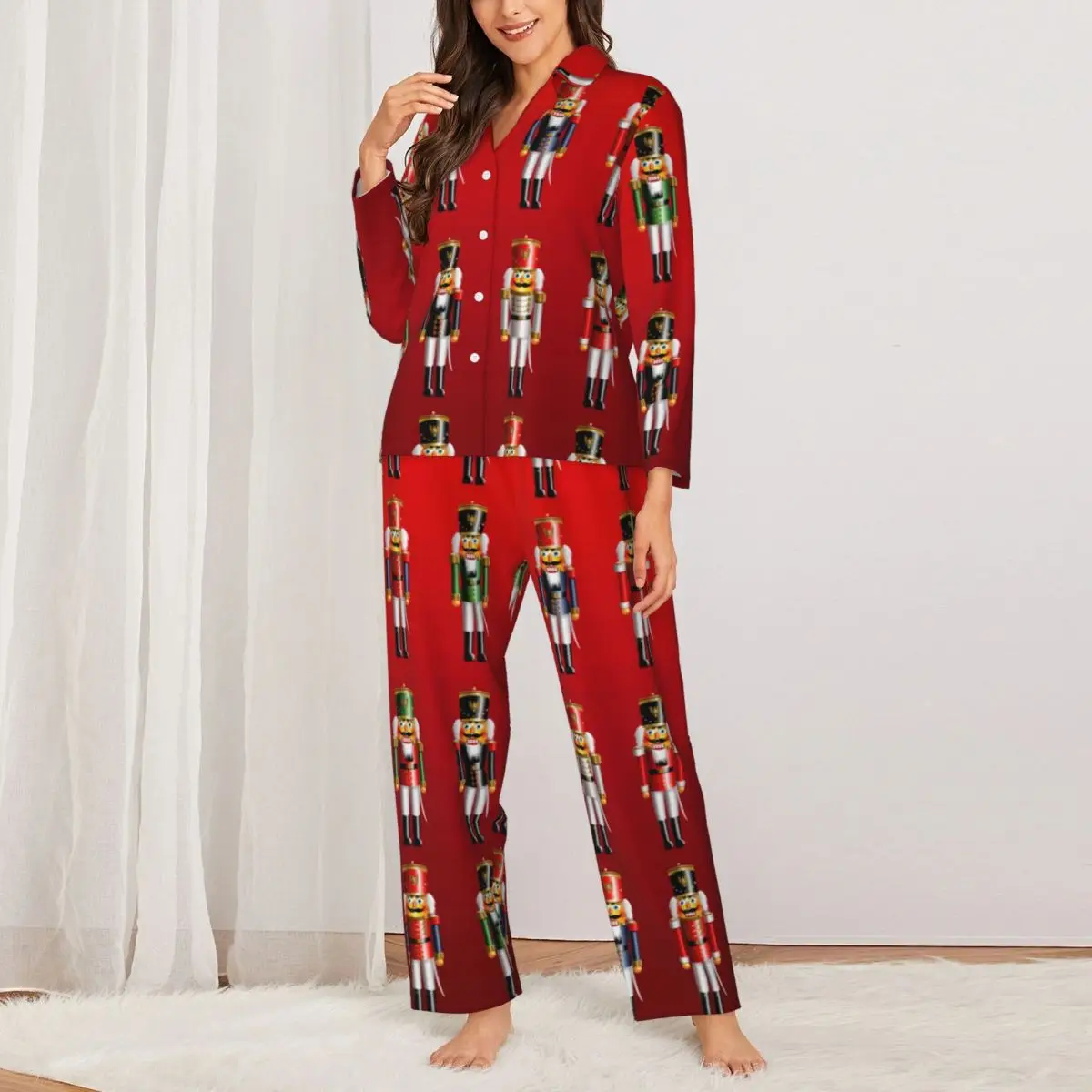 

Милая Пижама с надписью «гайкеры», женская пижама с героями мультфильмов, армейская теплая домашняя одежда для сна, осенний комплект из двух предметов, большие размеры, индивидуальные пижамные комплекты