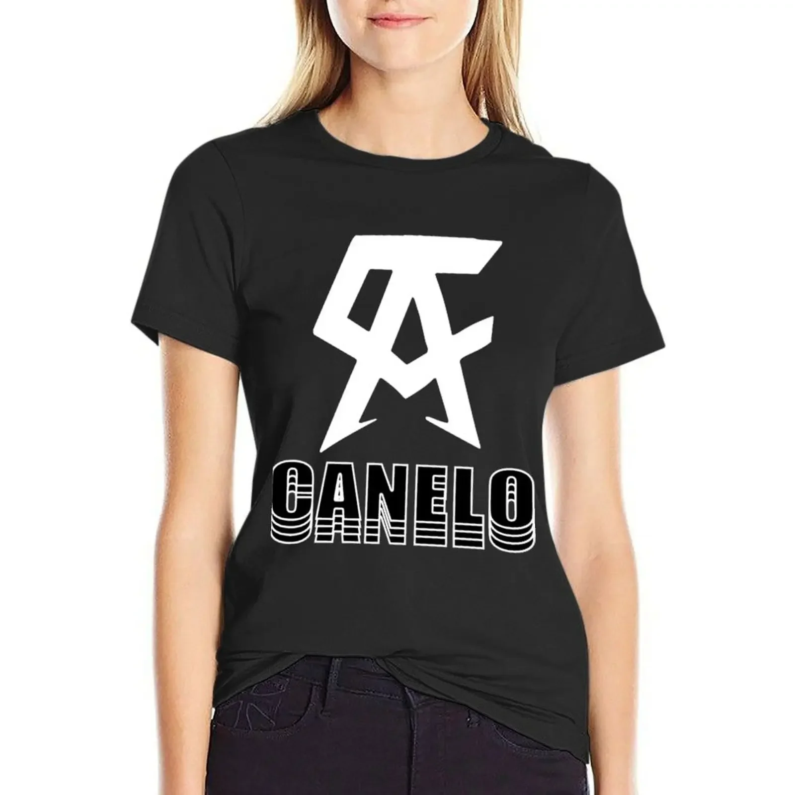 Canelo Alvarez T-Shirt lady clothes hippie clothes oversized cute clothes Women's tops