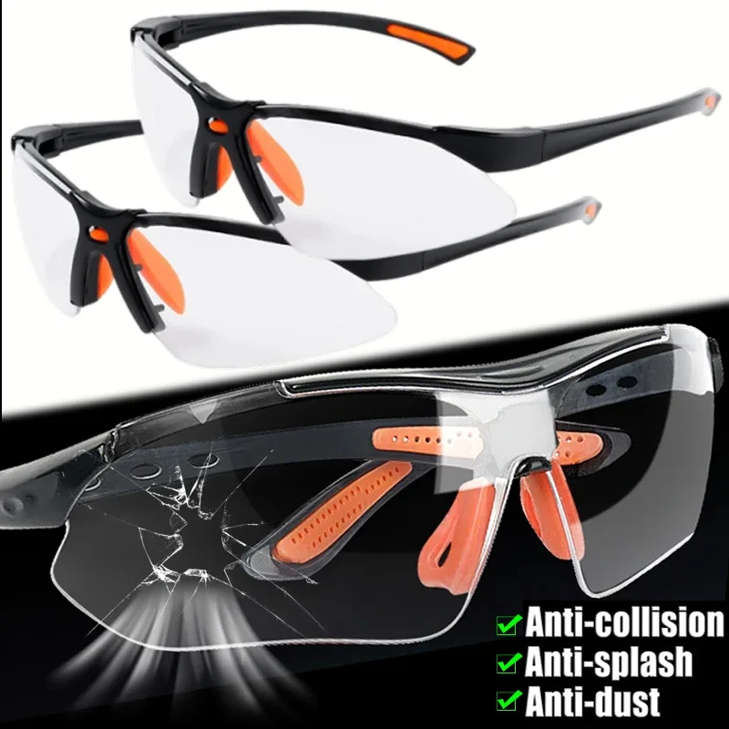 

Safety Bicycle Glasses Transparent Protective Goggles for Cycling Work Protection Security Spectacles Bike Glasses Welder