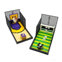 MOC Basketball & Football Building Blocks Game Set - Table Game Toy Gift for Christmas Party Leisure Entertainment Competition 1