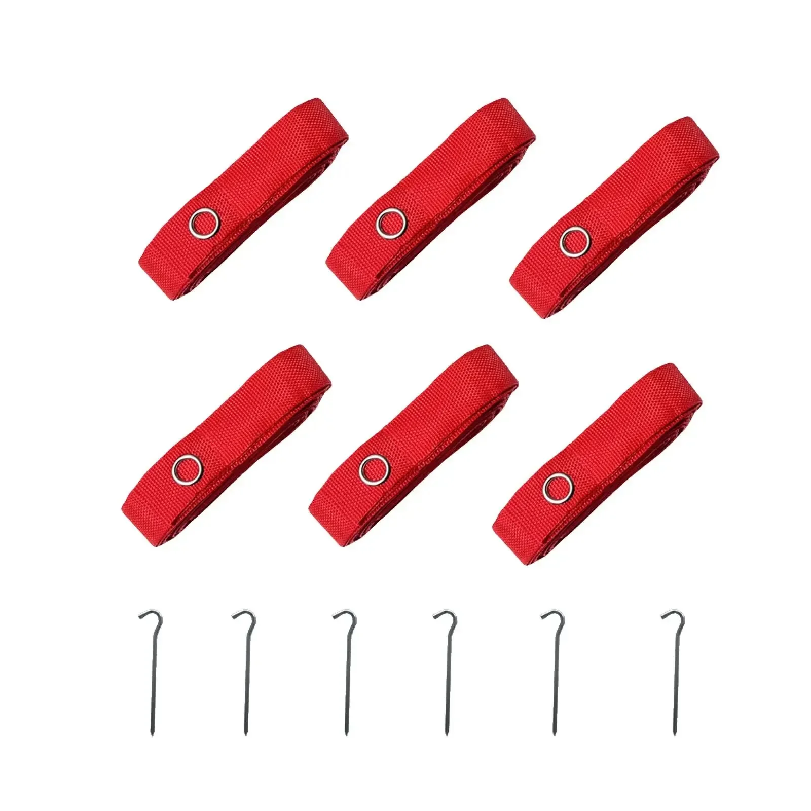 Beach Volleyball Lines Equipment Portable 8M Long Red Lines Marking Court Marker for Sand Training Beach Party Outdoor Sports 6x volleyball trainer