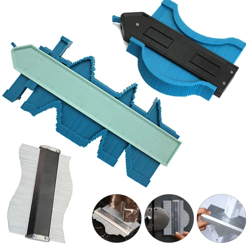 Ceramic Contour Gauge Duplicator Ceramic Measuring Angle Ruler