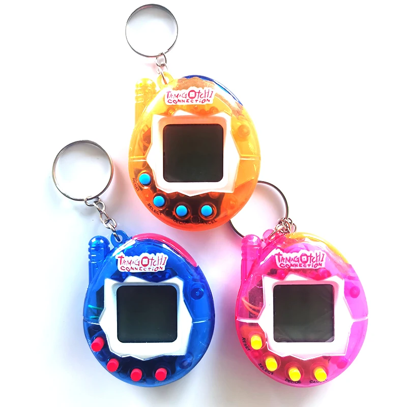 Nostalgic Virtual Digital Electronic Growing Pet Machine Cyber Handheld Keychain Game Machine Pet Interactive Growing Toy forKid 6